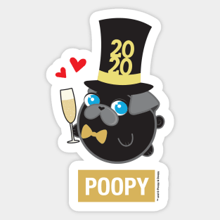 Poopy Sticker